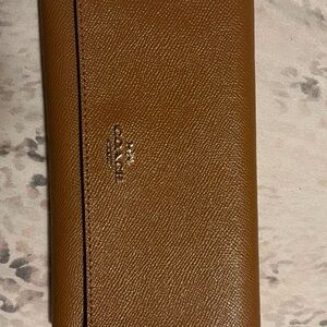 Coach Brown Leather Wallet